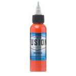Orange tattoo ink bottle by Fusion