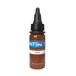 1oz bottle of Intenze's Sienna tattoo ink