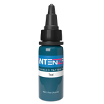 1oz tattoo ink bottle of Teal by Intenze