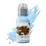 Fountain Blue 1oz bottle by World Famous Tattoo Ink