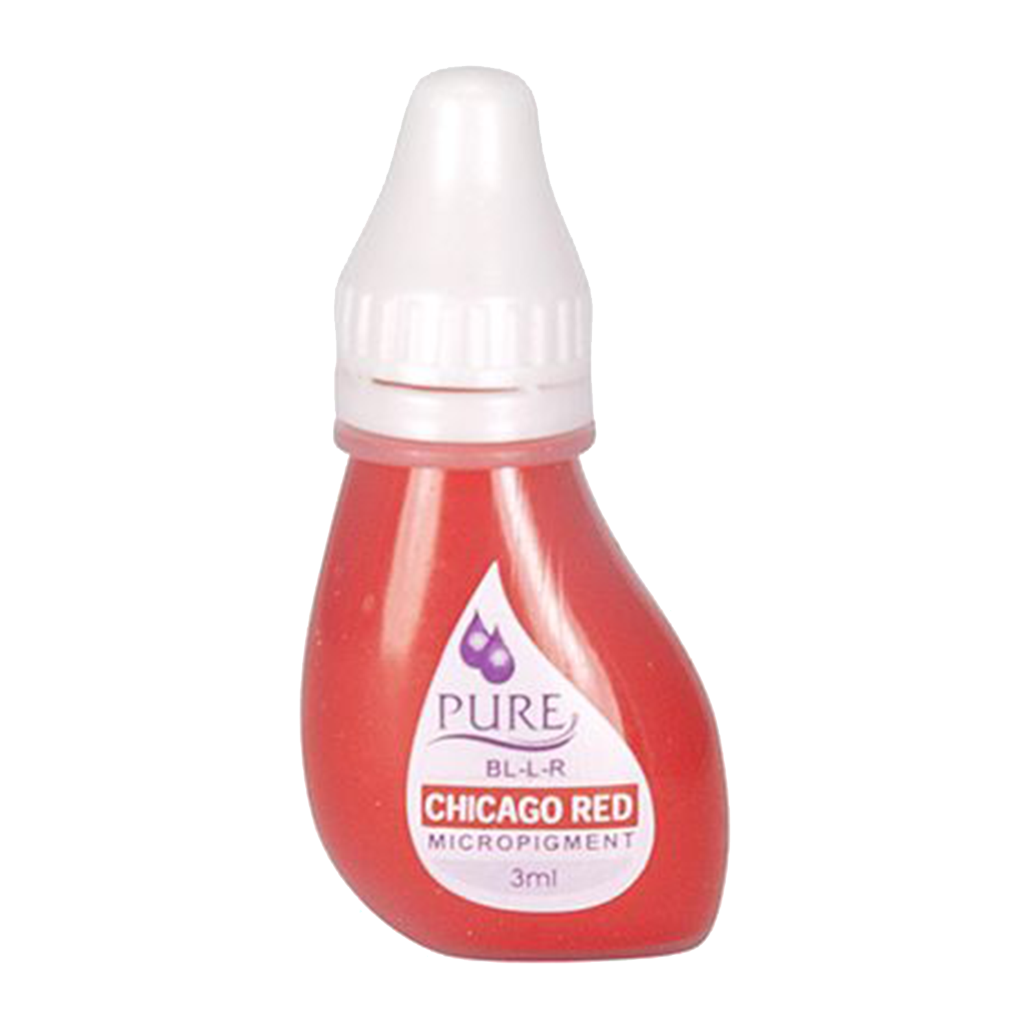 Chicago Red SPMU pigment bottle by Biotouch