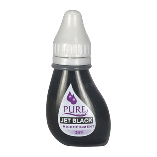 Jet Black SPMU Pigment bottle by Biotouch