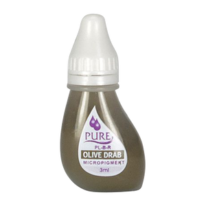 Olive Drab SPMU pigment bottle by Biotouch