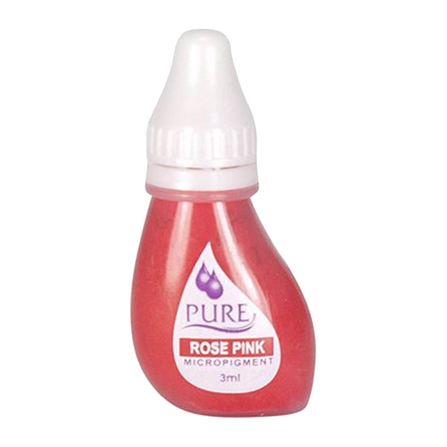 Rose Pink SPMU pigment bottle by Biotouch