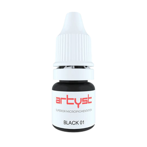 Black 10ml bottle of Cheyenne Artyst Pigment