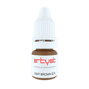 10ml bottle of Cheyenne Artyst Pigment Light Brown 02 N