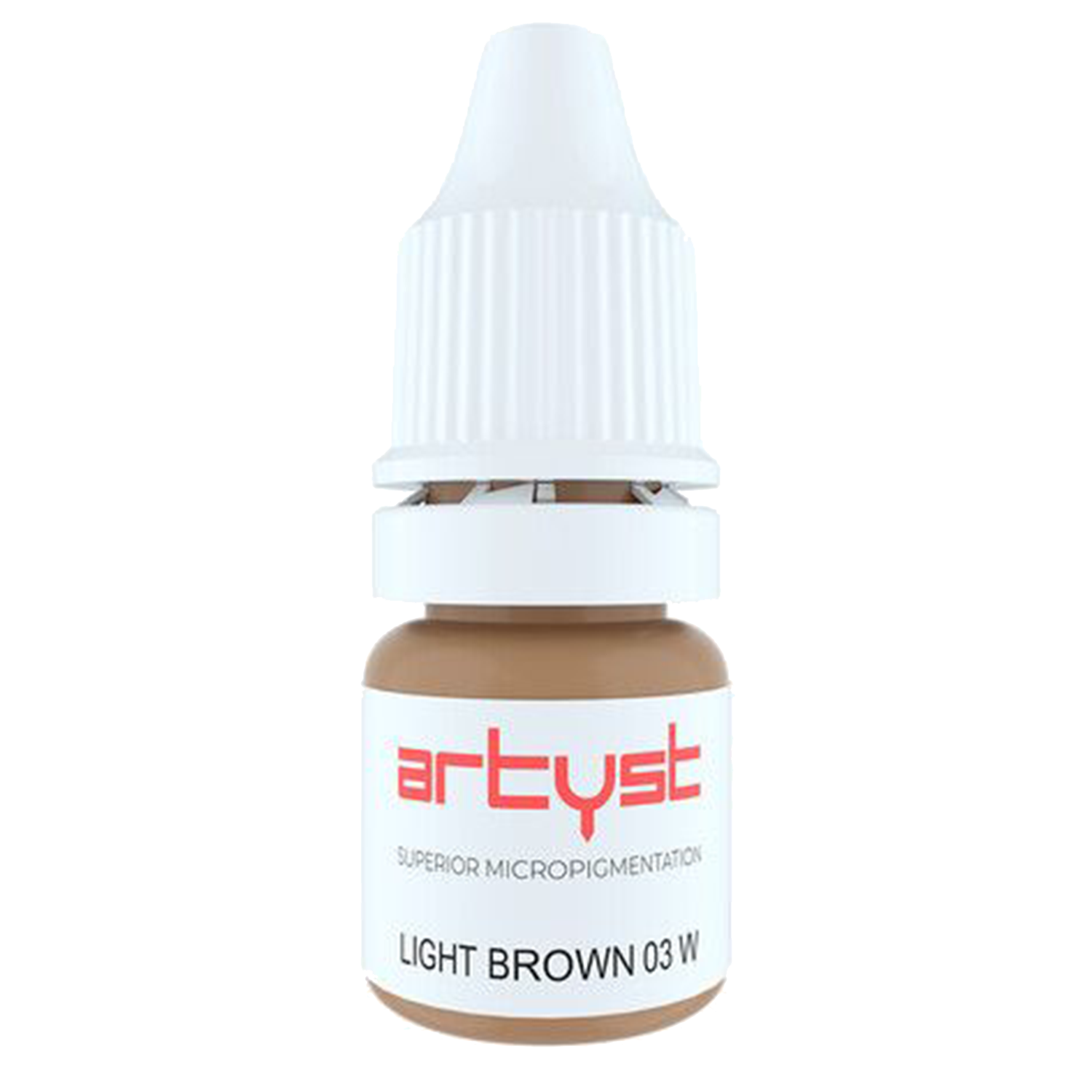 10ml bottle of Cheyenne Artyst Pigment Light Brown 03 W