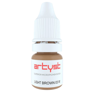 10ml bottle of Cheyenne Artyst Pigment Light Brown 03 W