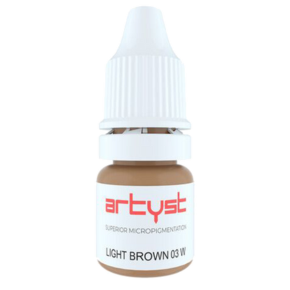 10ml bottle of Cheyenne Artyst Pigment Light Brown 03 W