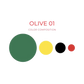 Colour composition of Cheyenne Artyst Pigment Olive