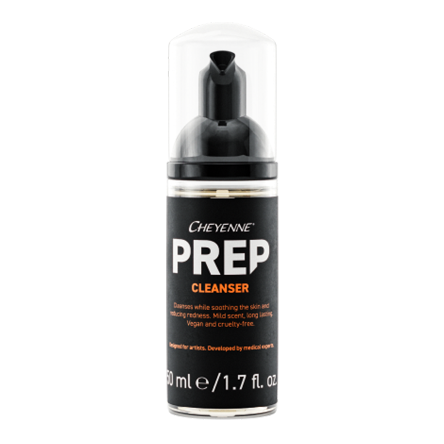 50ml bottle of Cheyenne Prep Cleanser