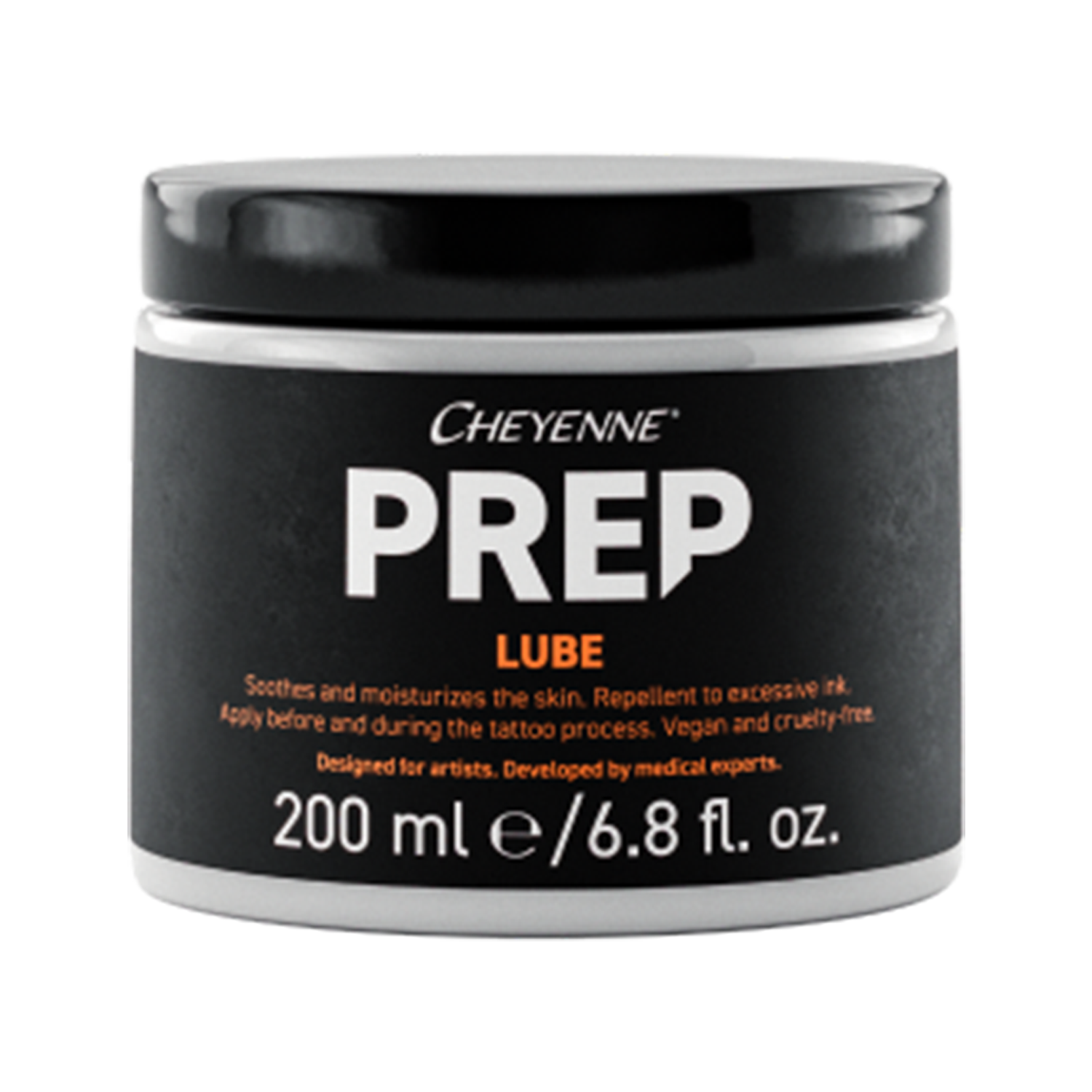 200ml container of Cheyenne Prep Lube