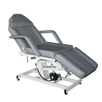 Grey variant of the Electronic Pro Tattoo Client Chair by ComfortSoul