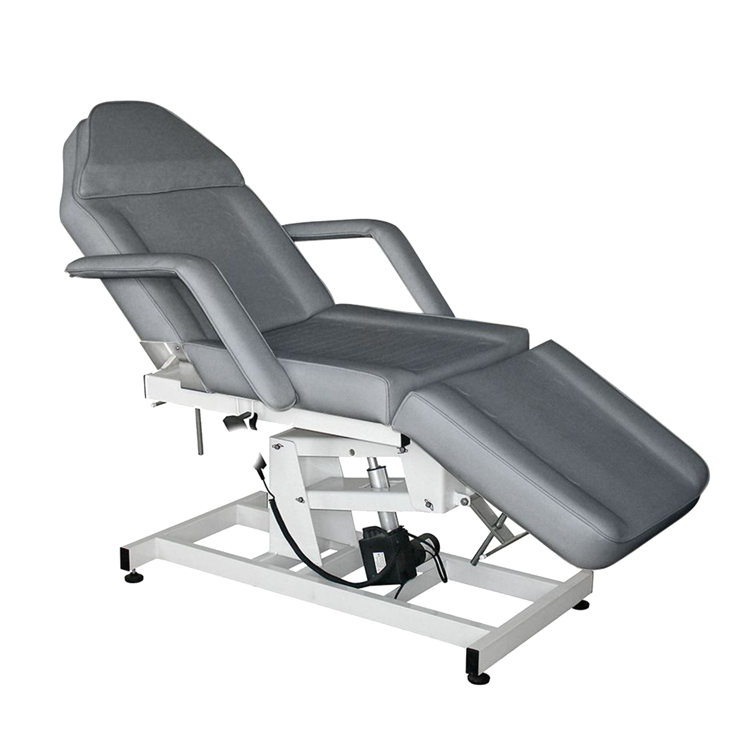 Grey variant of the Electronic Pro Tattoo Client Chair by ComfortSoul