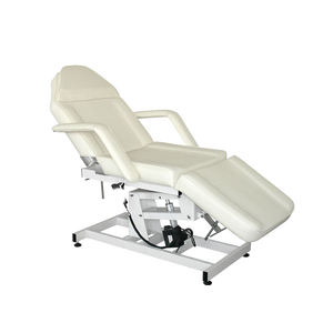 White variant of the Electronic Pro Tattoo Client Chair by ComfortSoul