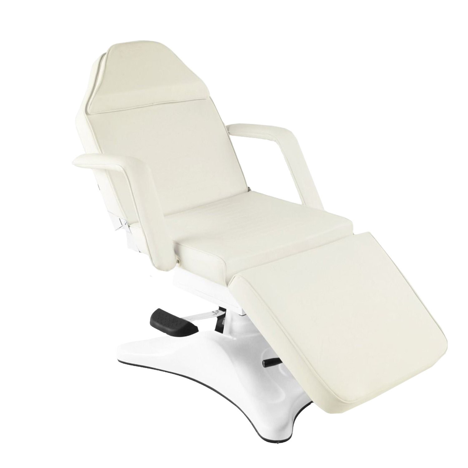 White variant of the ComfortSoul Hydraulic Pro Client Chair