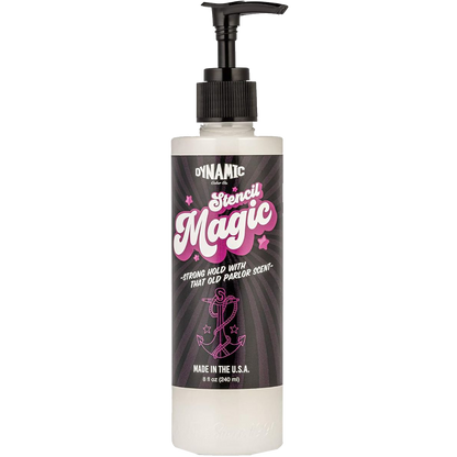 8oz bottle of Dynamic Tattoo Stencil Magic