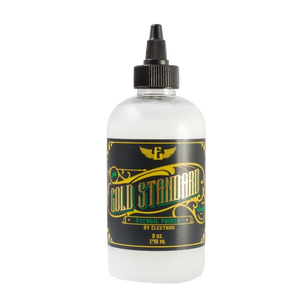 Bottle of Electrum Gold Standard tattoo stencil primer