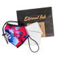 Packaging and contents of Eternal Ink's Signature Artist Mask from Lizz Cook