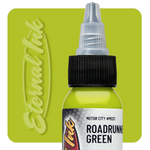 Eternal tattoo ink Roadrunner Green