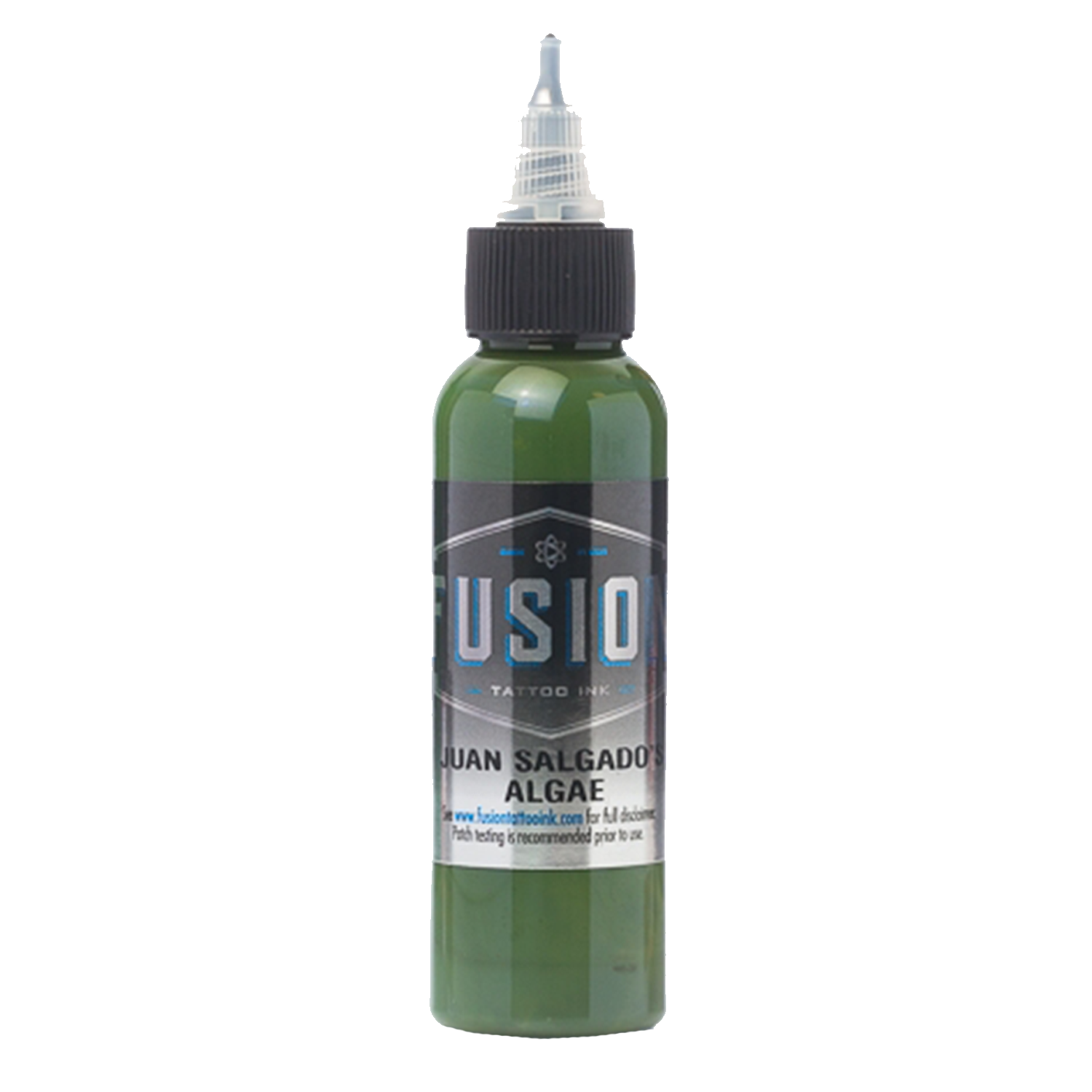 Algae tattoo ink bottle by Fusion