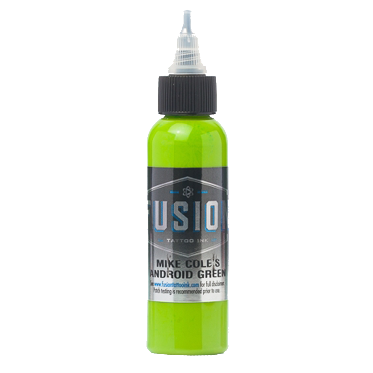 Android Green tattoo ink bottle by Fusion