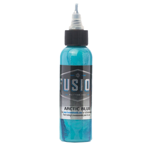 Arctic Blue tattoo ink bottle by Fusion