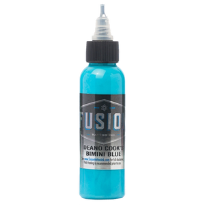 Bimini Blue tattoo ink bottle by Fusion