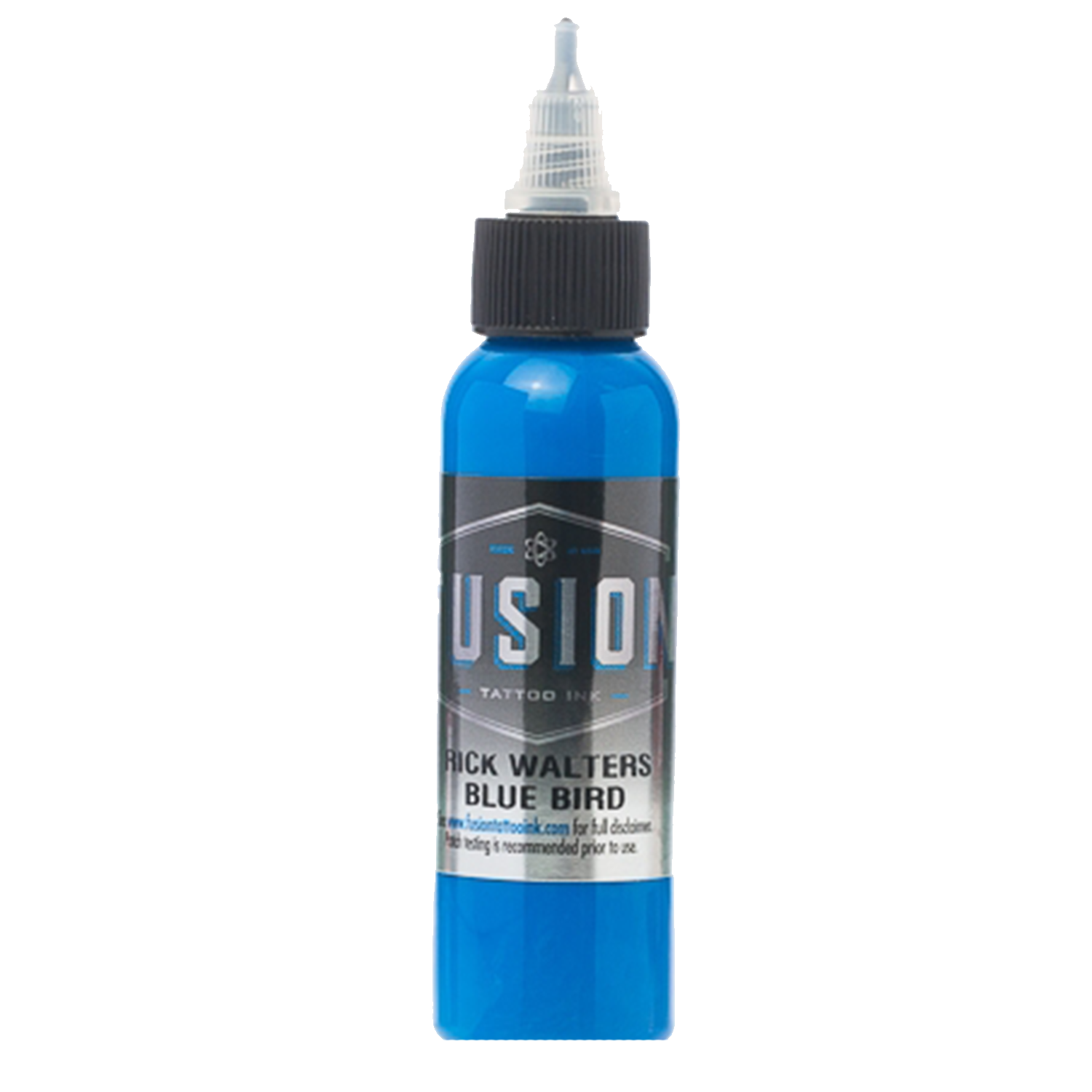 Blue Bird tattoo ink bottle by Fusion