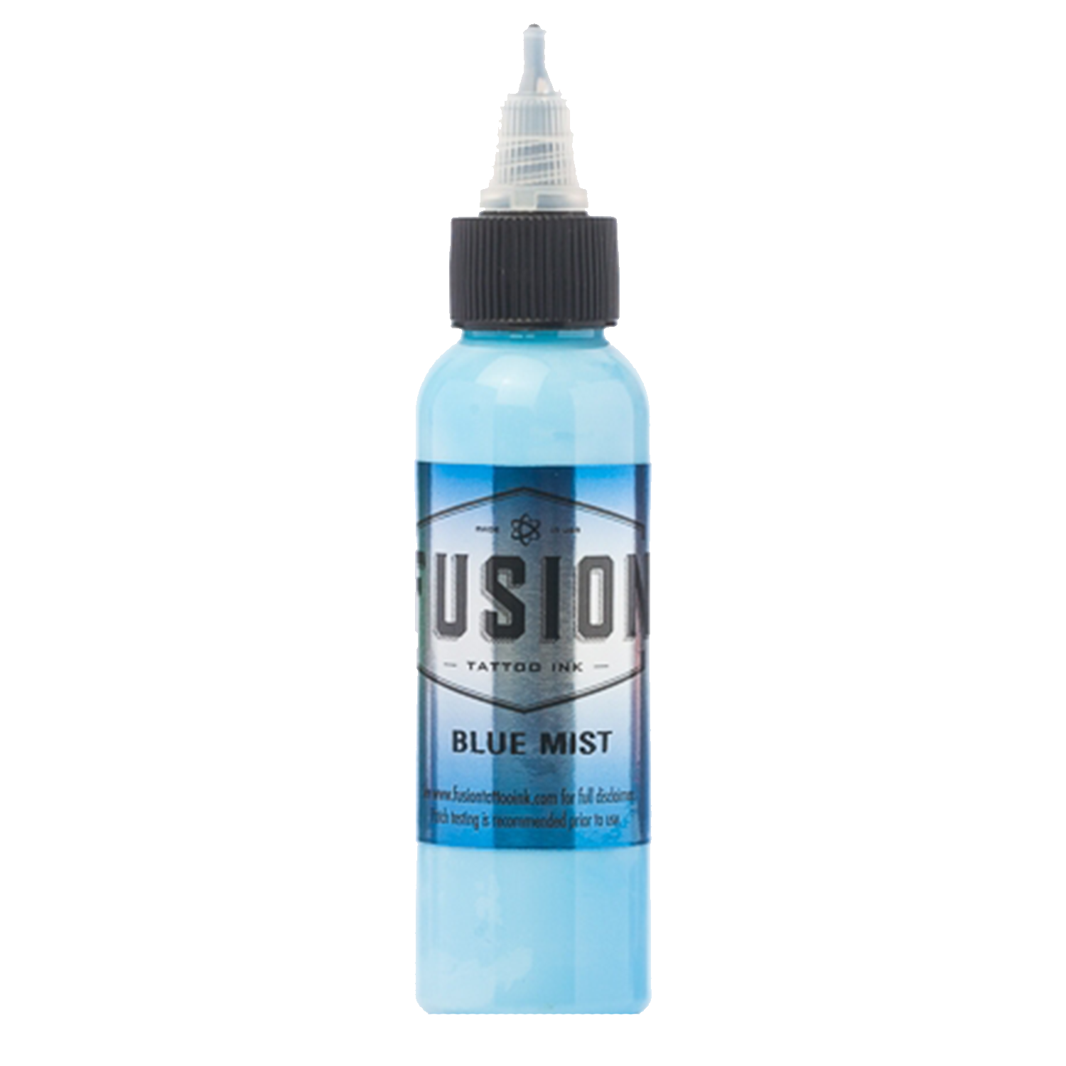 Blue Mist tattoo ink bottle by Fusion