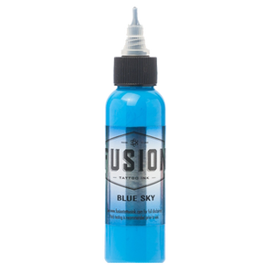 Blue Sky tattoo ink bottle by Fusion