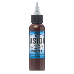 Brick Red tattoo ink bottle by Fusion