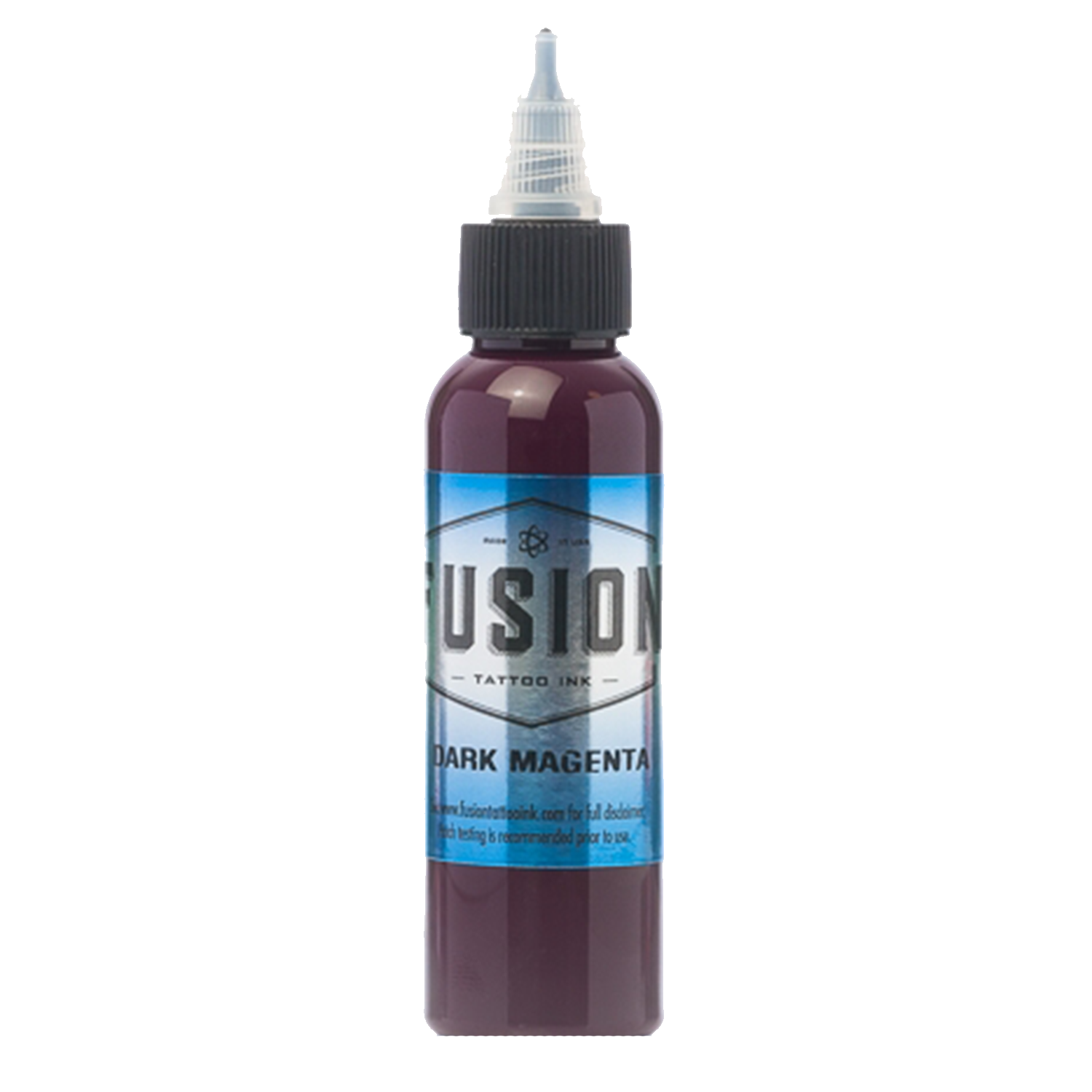 Dark Magenta tattoo ink bottle by Fusion