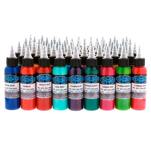 Fusion's Full Tattoo Ink Set with 60 colours