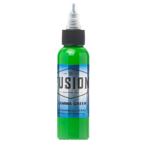 Gamma Green tattoo ink bottle by Fusion