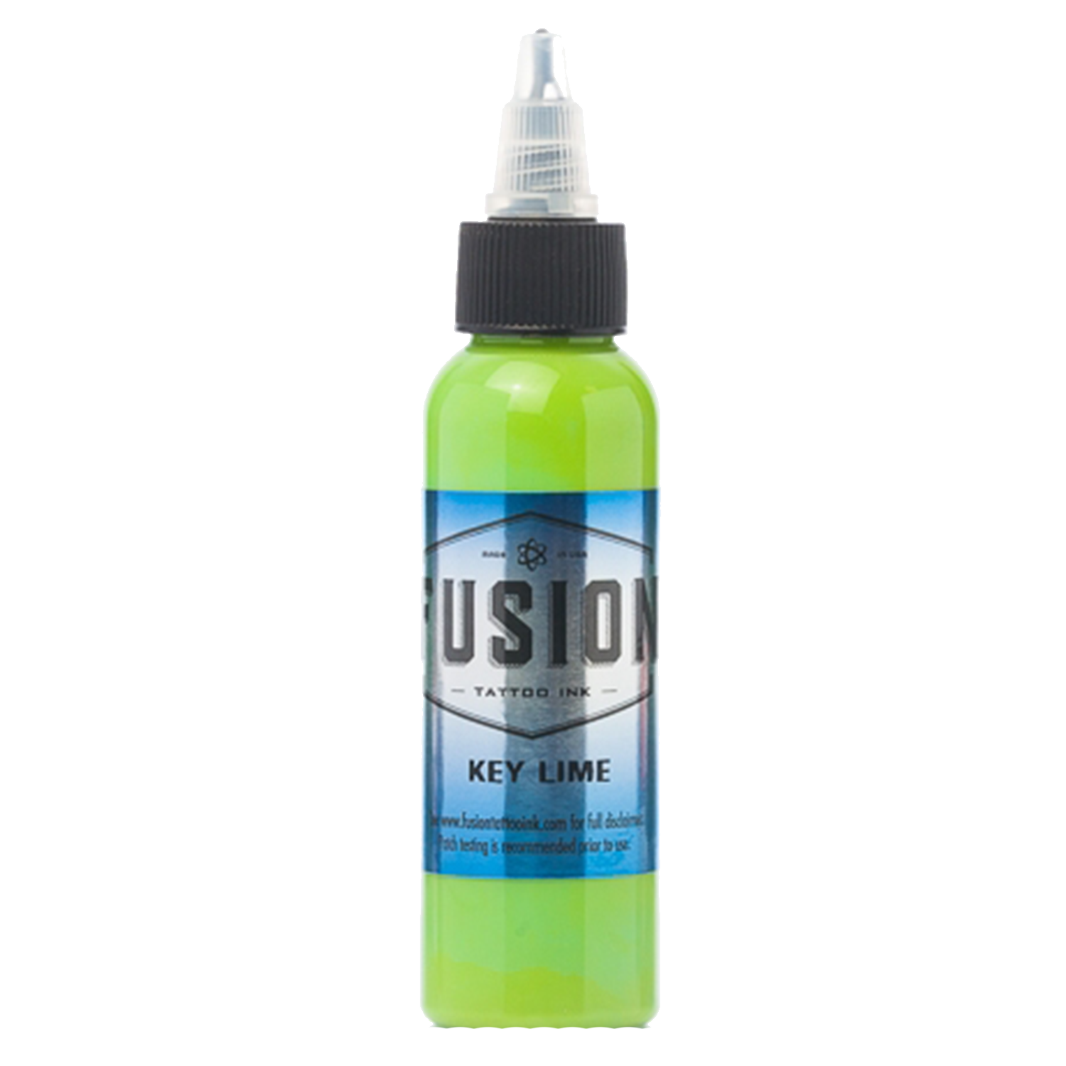 Key Lime tattoo ink bottle by Fusion