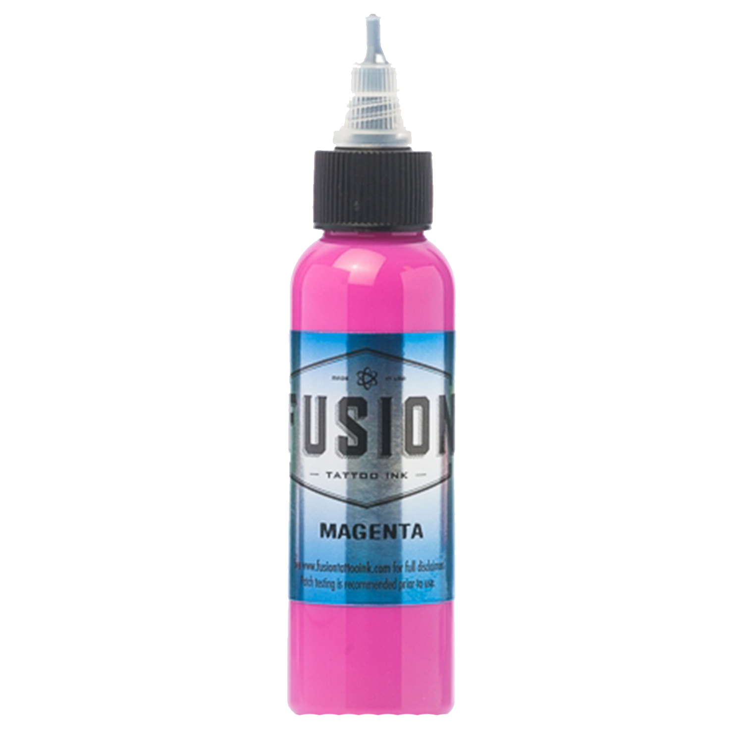 Magenta tattoo ink bottle by Fusion