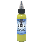 Neon Yellow tattoo ink bottle by Fusion