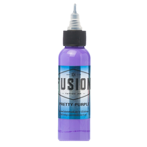 Pretty Purple tattoo ink bottle by Fusion