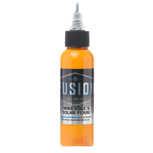 Solar Flare tattoo ink bottle by Fusion