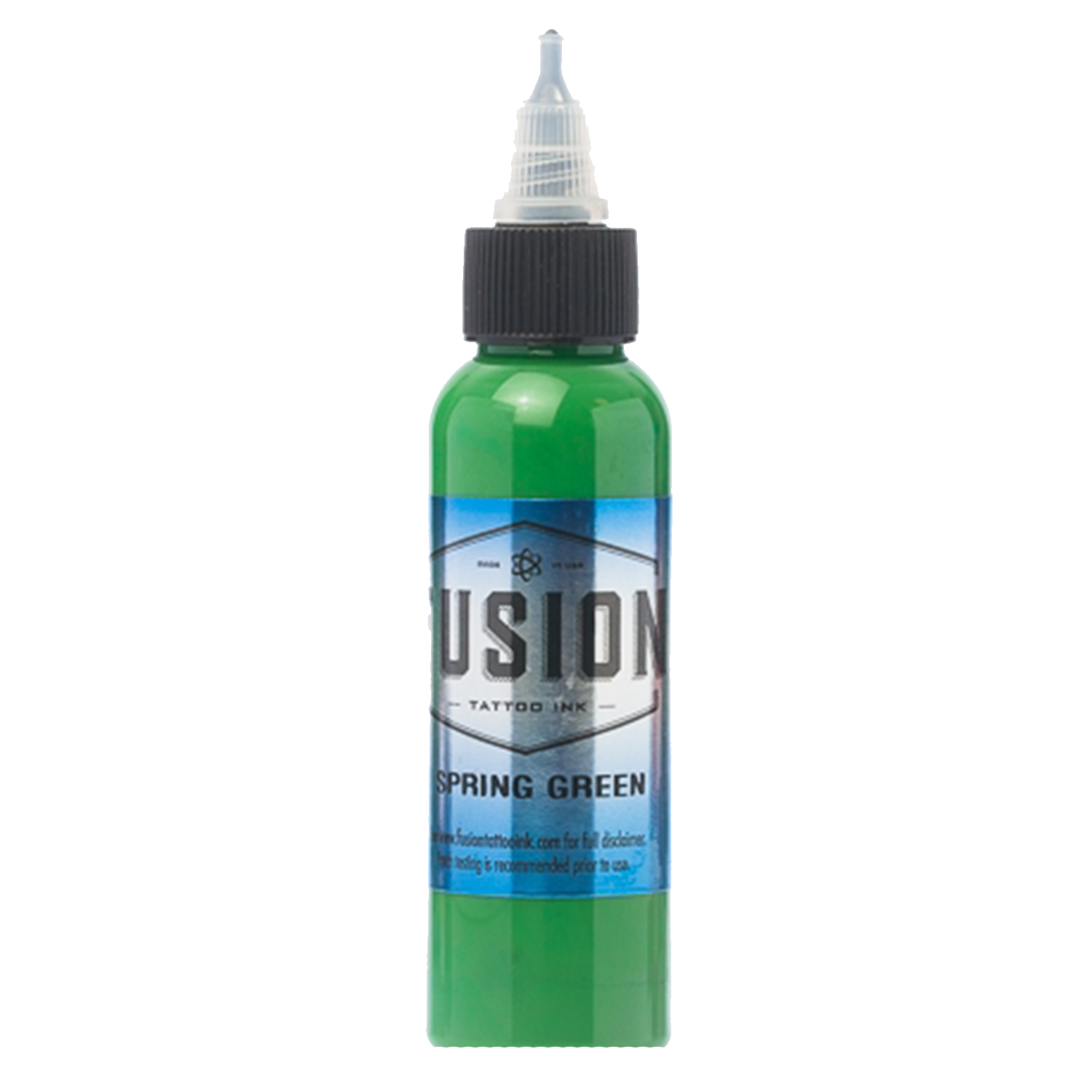 Spring Green tattoo ink bottle by Fusion