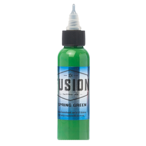 Spring Green tattoo ink bottle by Fusion