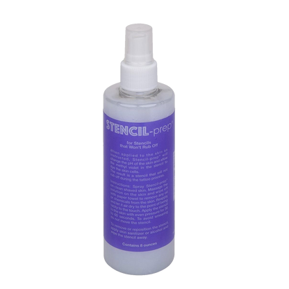 Bottle of Inkjet Tattoo Stencil Prep Spray