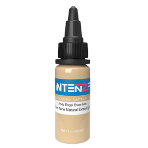 1oz tattoo ink bottle of Andy Engel Extra Light by Intenze