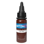 1oz tattoo ink bottle of Dark Red by Intenze