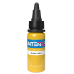 1oz tattoo ink bottle of Golden Yellow by Intenze