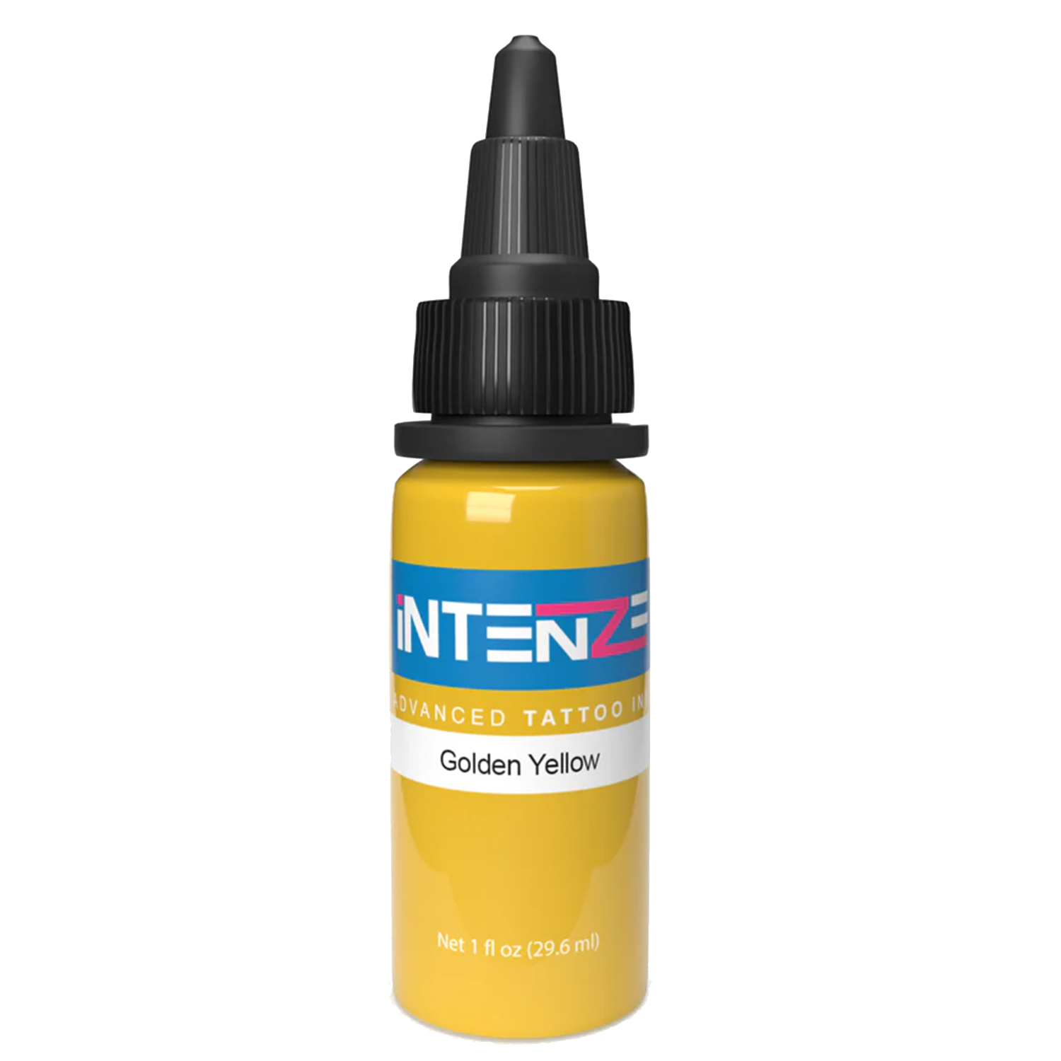 1oz tattoo ink bottle of Golden Yellow by Intenze