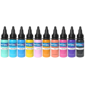 Tattoo Ink Pastel Set by Intenze