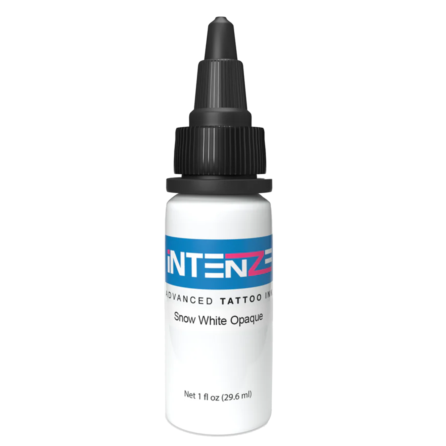 1oz tattoo ink bottle of Snow White Opaque by Intenze