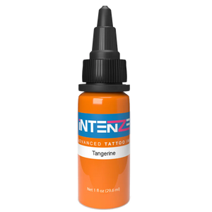 1oz tattoo ink bottle of Tangerine by Intenze